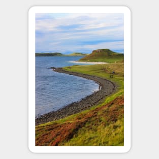 The north coast of the Isle of Skye, Scotland Sticker